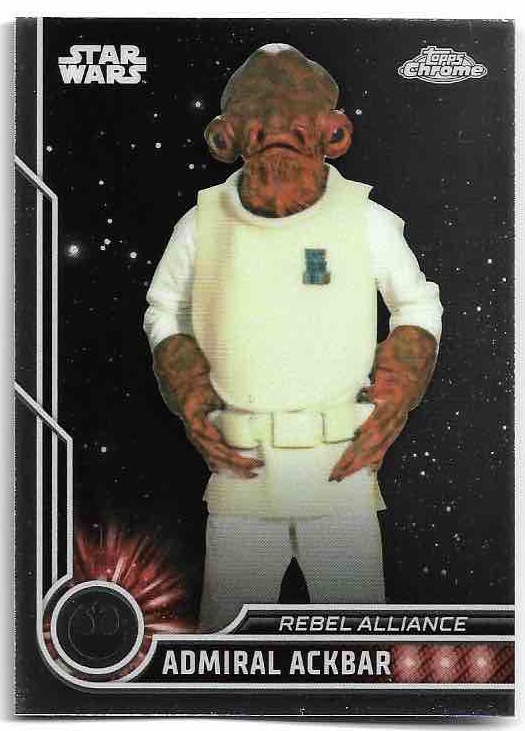 ADMIRAL ACKBAR 2023 Topps Chrome Star Wars