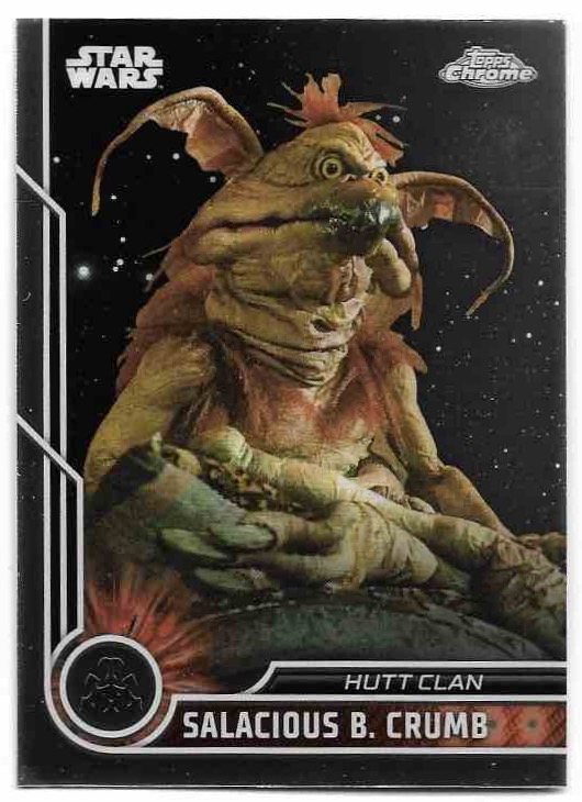 SALACIOUS B. CRUMB 2023 Topps Chrome Star Wars