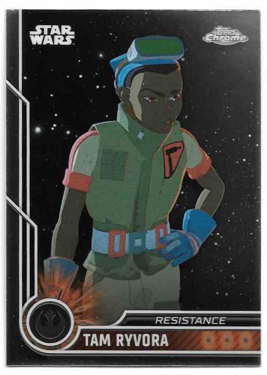 TAM RYVORA 2023 Topps Chrome Star Wars