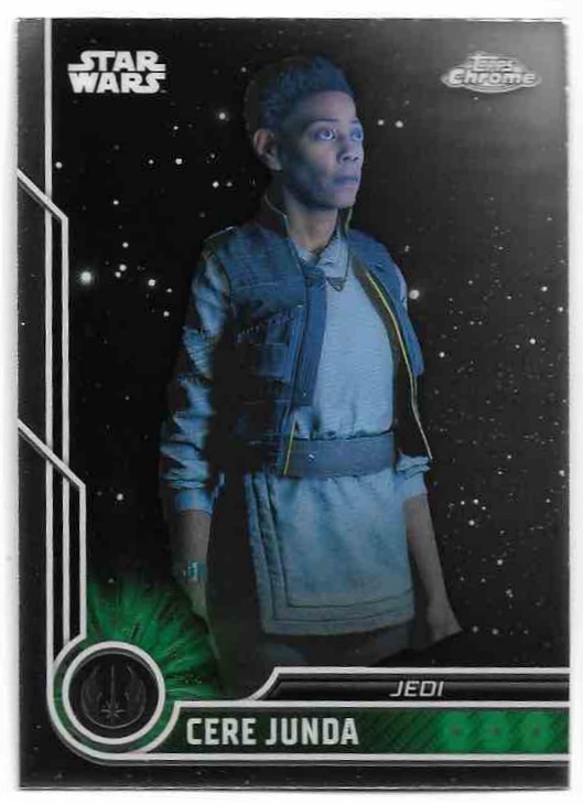 CERE JUNDA 2023 Topps Chrome Star Wars