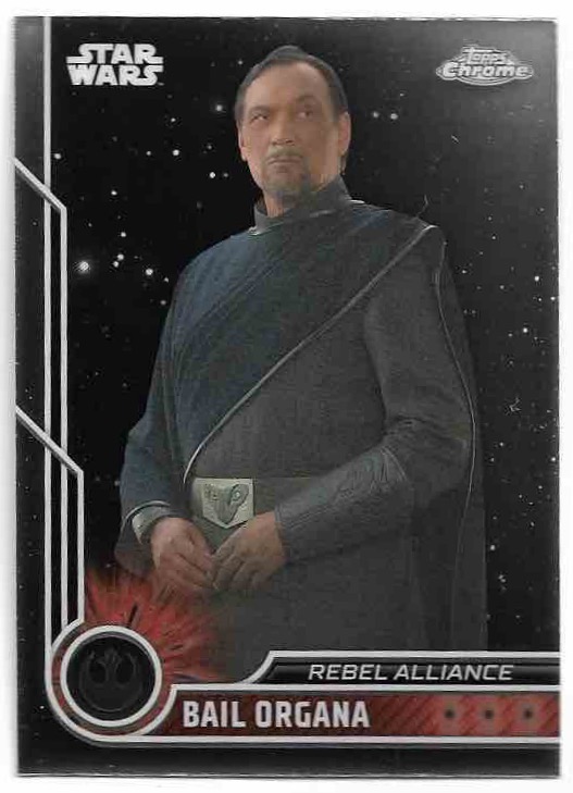 BAIL ORGANA 2023 Topps Chrome Star Wars