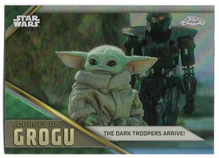 14. Journey of GROGU 2023 Topps Chrome Star Wars