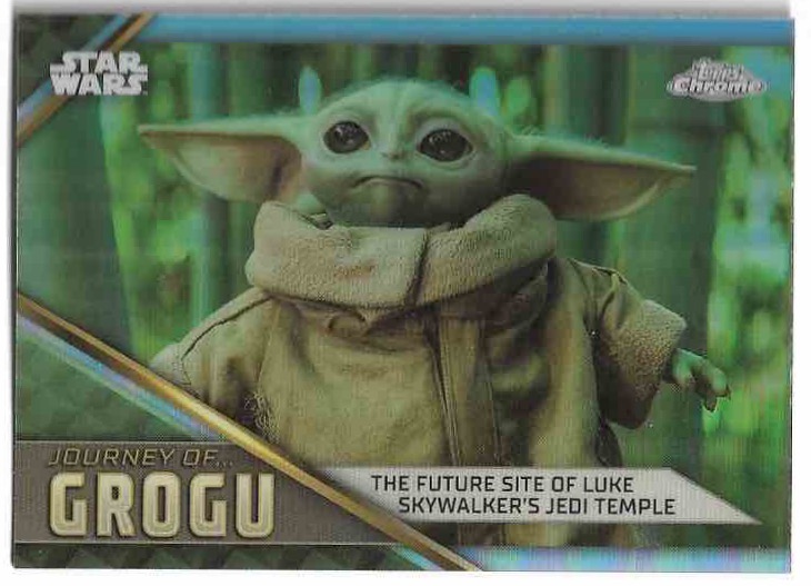 17. Journey of GROGU 2023 Topps Chrome Star Wars