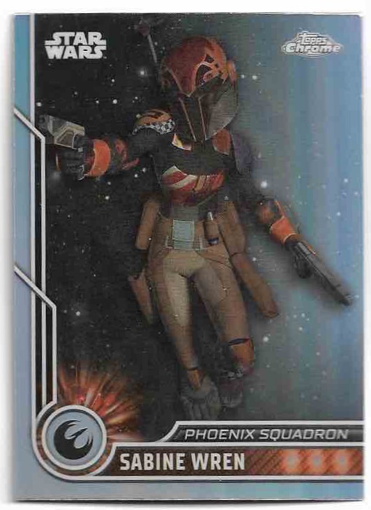 Refractor SABINE WREN 2023 Topps Chrome Star Wars