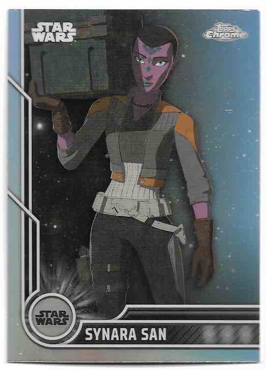 Refractor SYNARA SAN 2023 Topps Chrome Star Wars