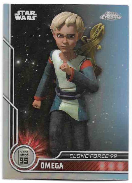 Refractor OMEGA 2023 Topps Chrome Star Wars
