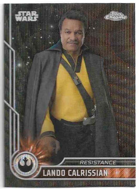 Black Wave LANDO CALRISSIAN 2023 Topps Chrome Star Wars
