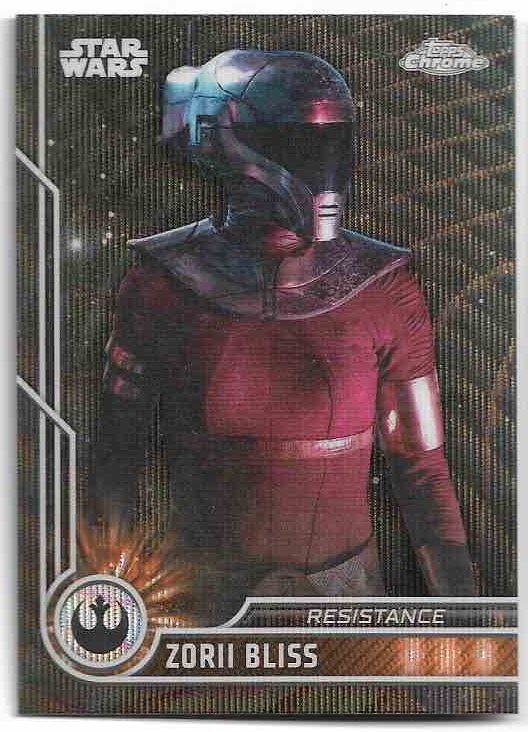 Black Wave ZORII BLISS 2023 Topps Chrome Star Wars