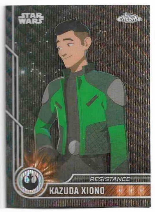 Black Wave KAZUDA XIONO 2023 Topps Chrome Star Wars