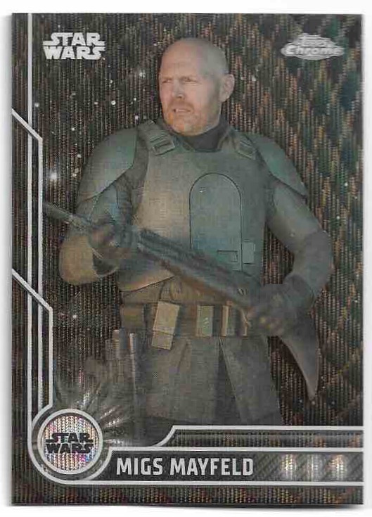 Black Wave MIGS MAYFELD 2023 Topps Chrome Star Wars