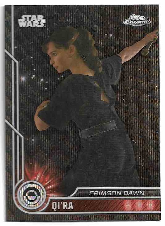 Black Wave QI'RA 2023 Topps Chrome Star Wars