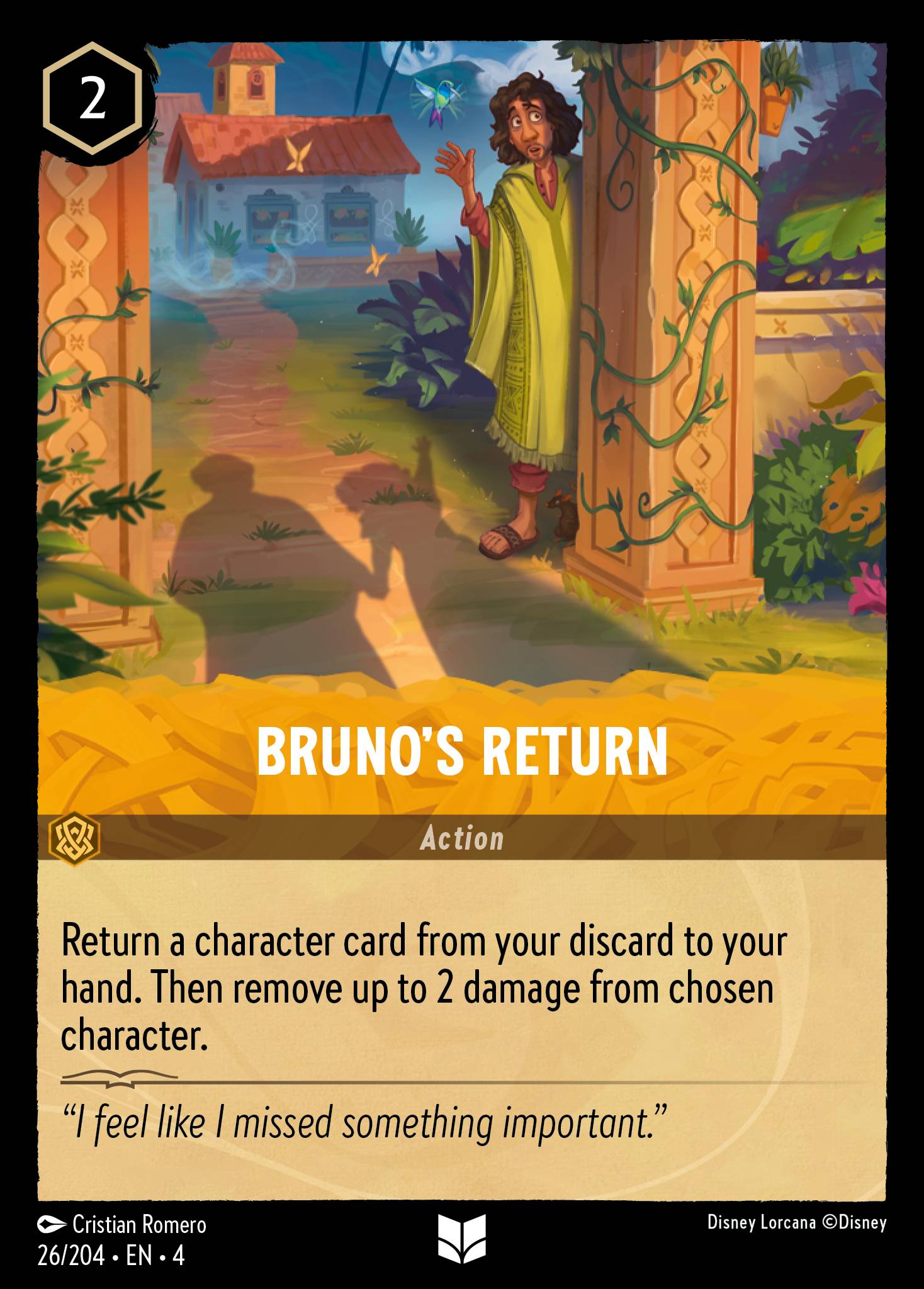 BRUNO'S RETURN