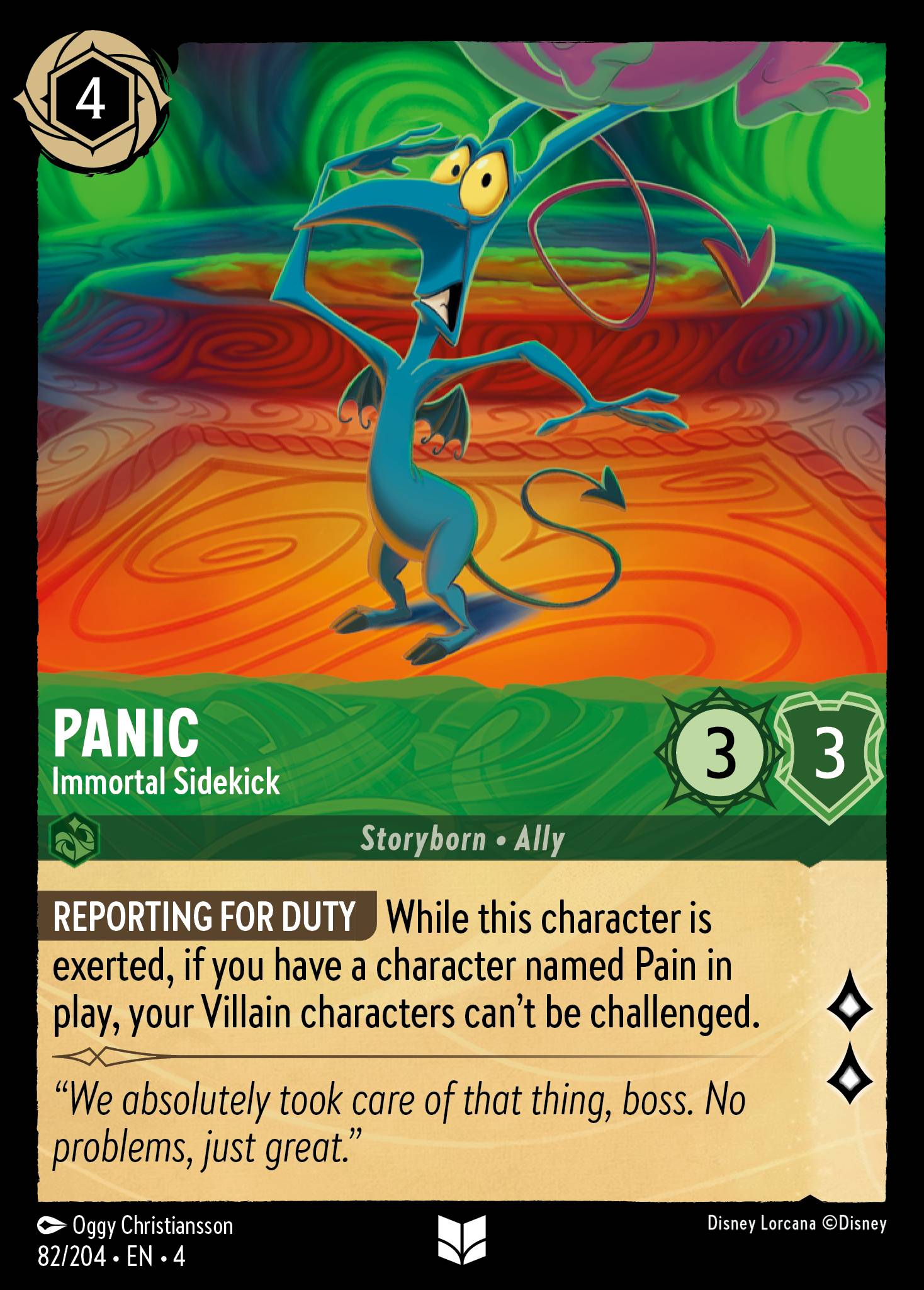 PANIC - Immortal Sidekick