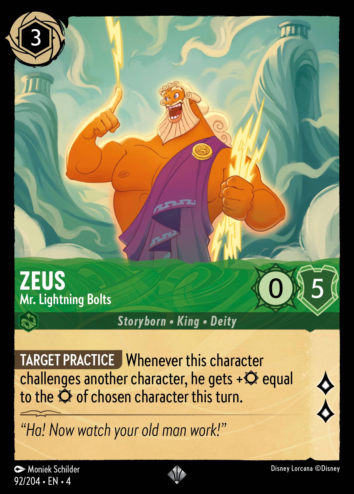 ZEUS - Mr. Lightning Bolts