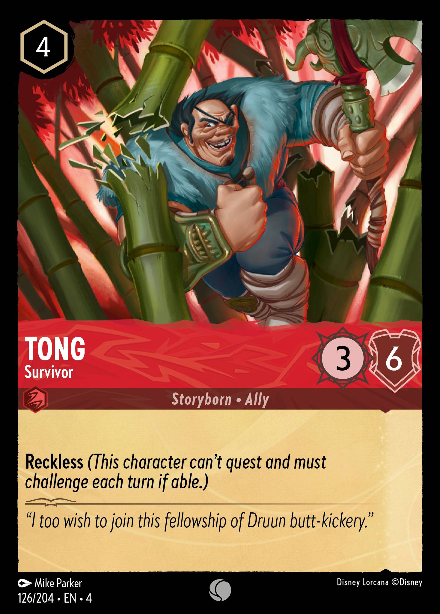 TONG - Survivor