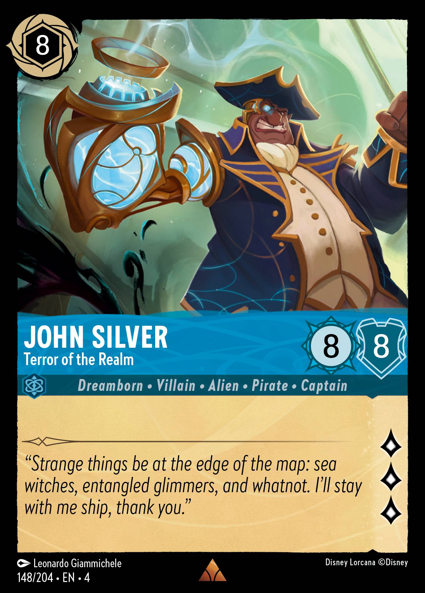 JOHN SILVER - Terror of the Realm