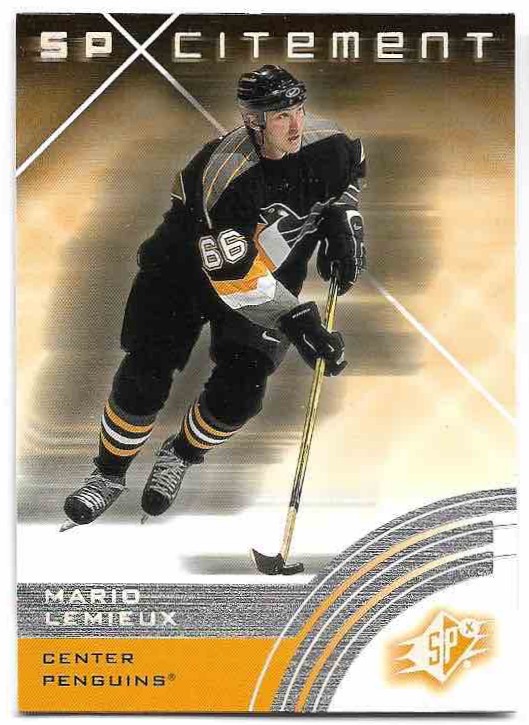 Spxcitement MARIO LEMIEUX 01-02 UD SPx