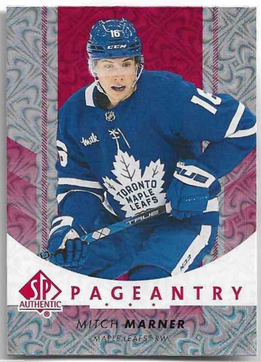Red Pageantry MITCH MARNER 22-23 UD SP Authentic