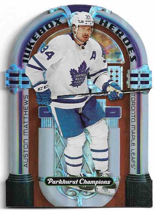 Jukebox Heroes AUSTON MATTHEWS 22-23 UD Parkhurst Champions