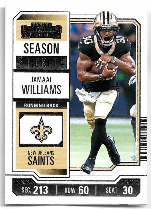 JAMAAL WILLIAMS 2023 Panini Contenders Football