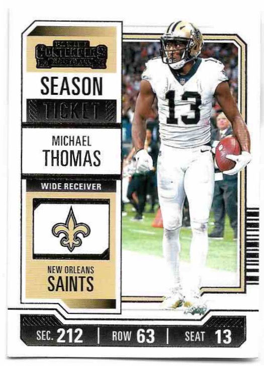 MICHAEL THOMAS 2023 Panini Contenders Football