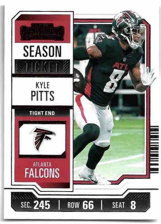 KYLE PITTS 2023 Panini Contenders Football