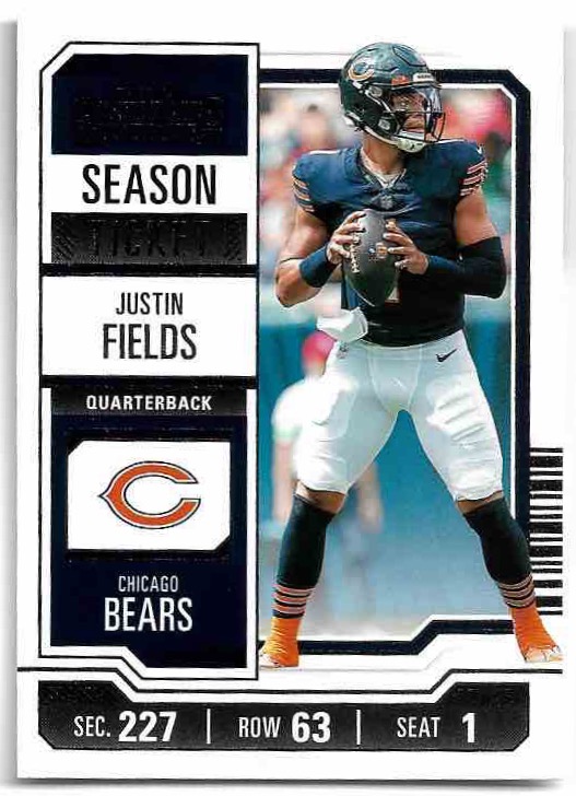 JUSTIN FIELDS 2023 Panini Contenders Football