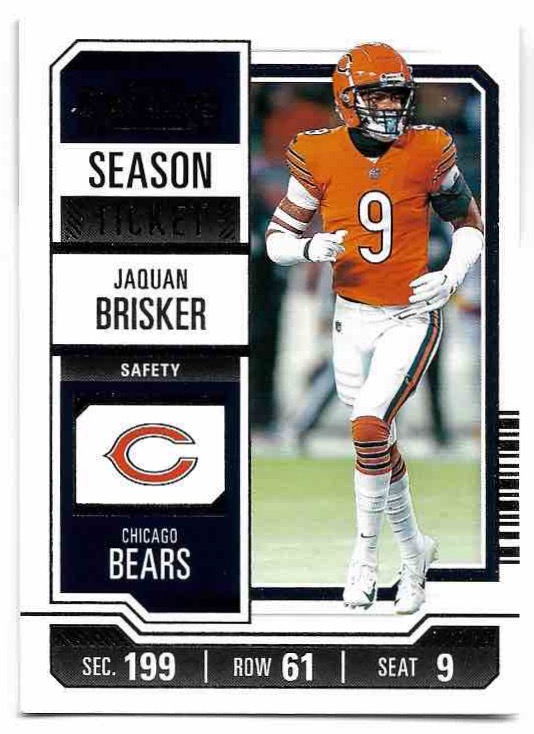JAQUAN BRISKER 2023 Panini Contenders Football