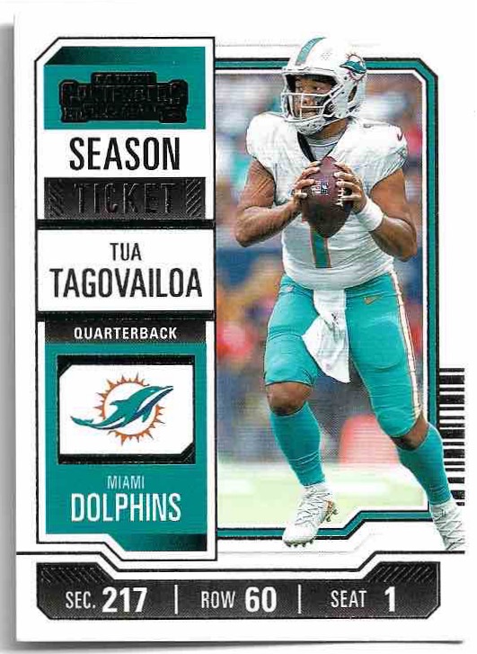 TUA TAGOVAILOA 2023 Panini Contenders Football