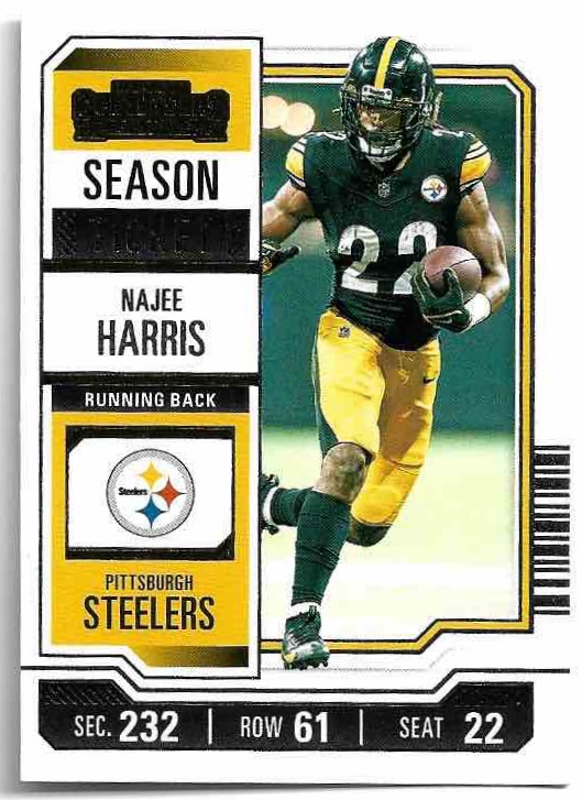 NAJEE HARRIS 2023 Panini Contenders Football