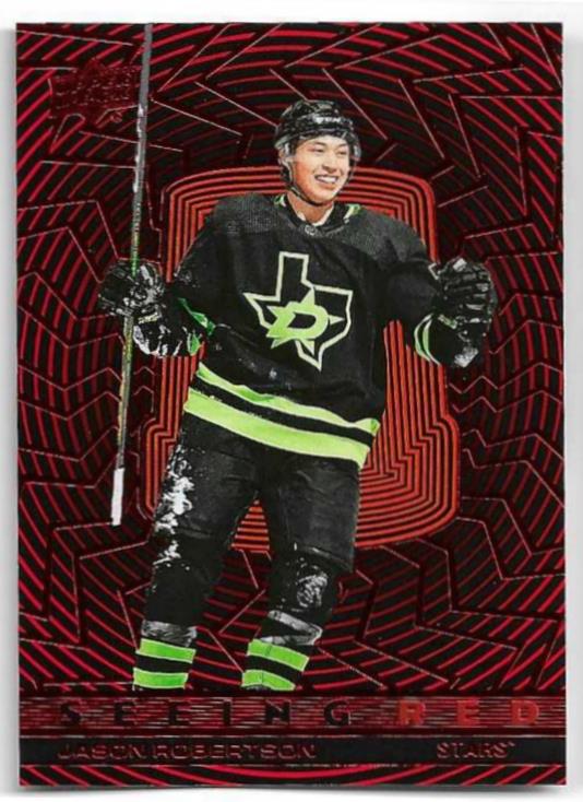 Seeing Red JASON ROBERTSON 23-24 UD Extended Series