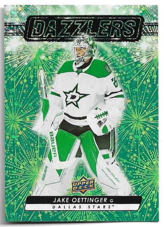 Dazzlers Green JAKE OETTINGER 23-24 UD Extended Series