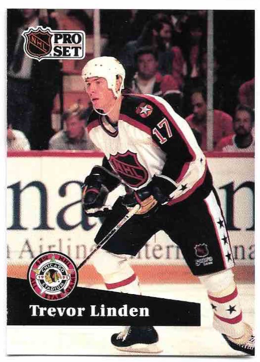 All-Star TREVOR LINDEN 91-92 Pro Set