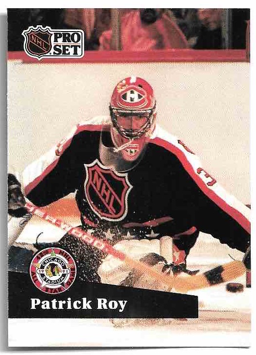 All-Star PATRICK ROY 91-92 Pro Set