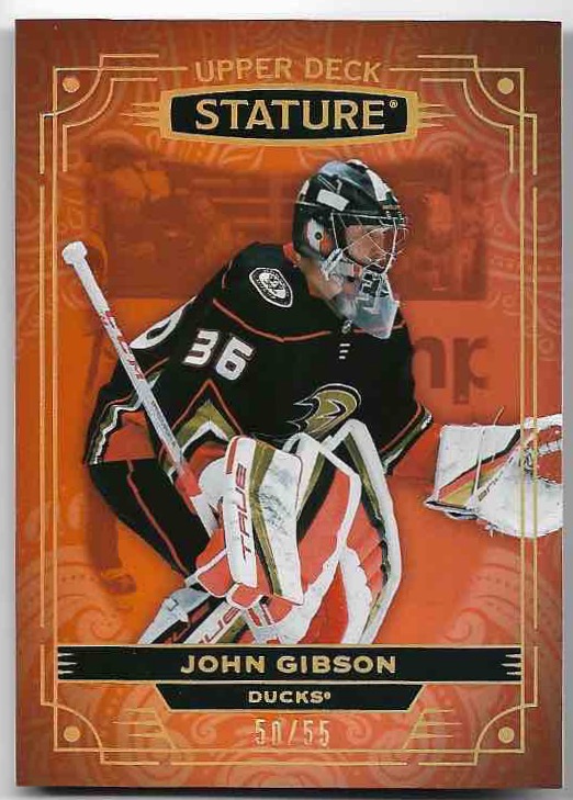 Orange JOHN GIBSON 22-23 UD Stature /55