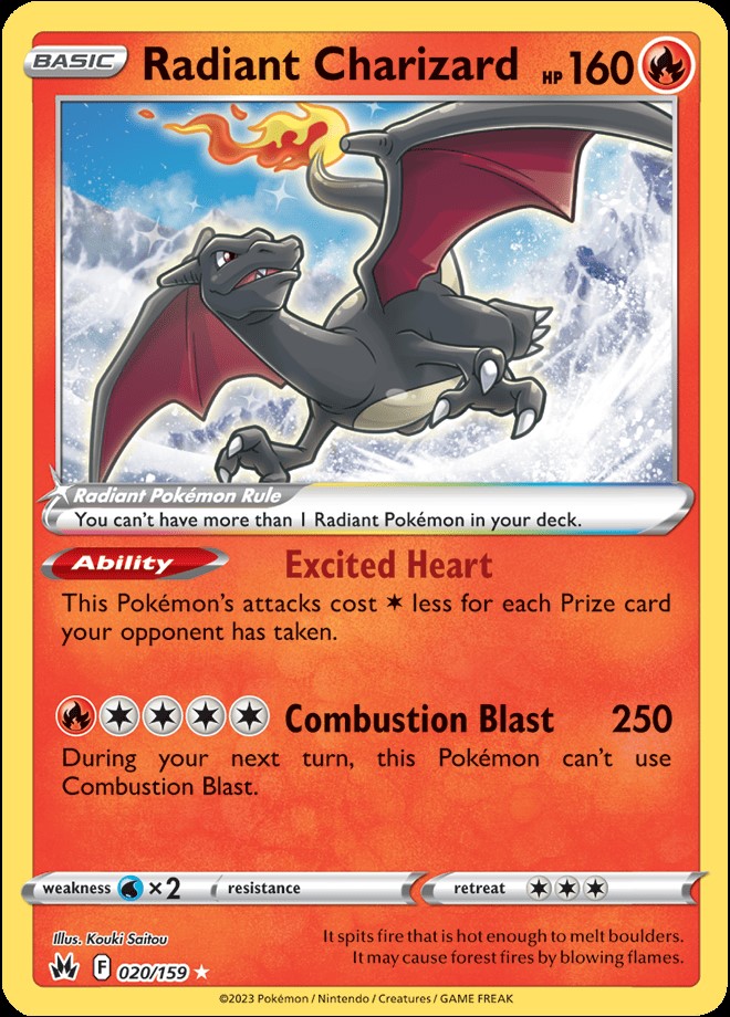 Ultra Rare - Radiant Charizard