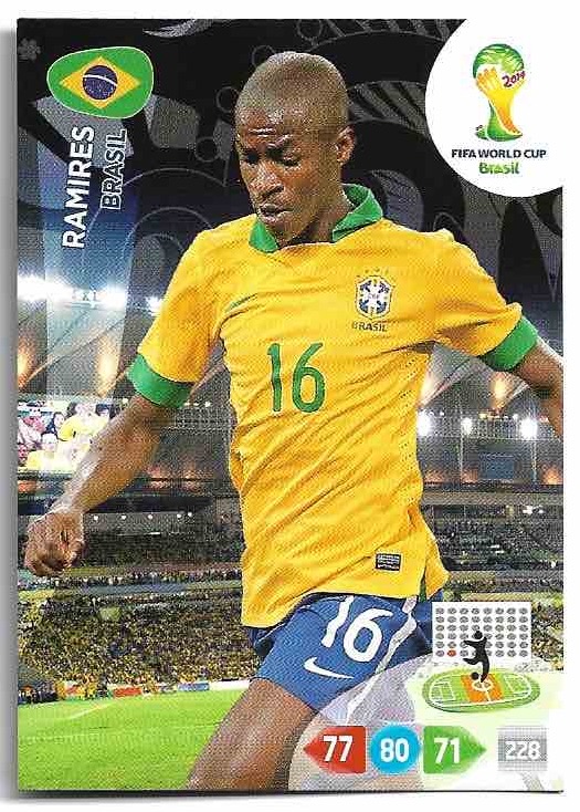 RAMIRES Panini Adrenalyn XL World Cup 2014