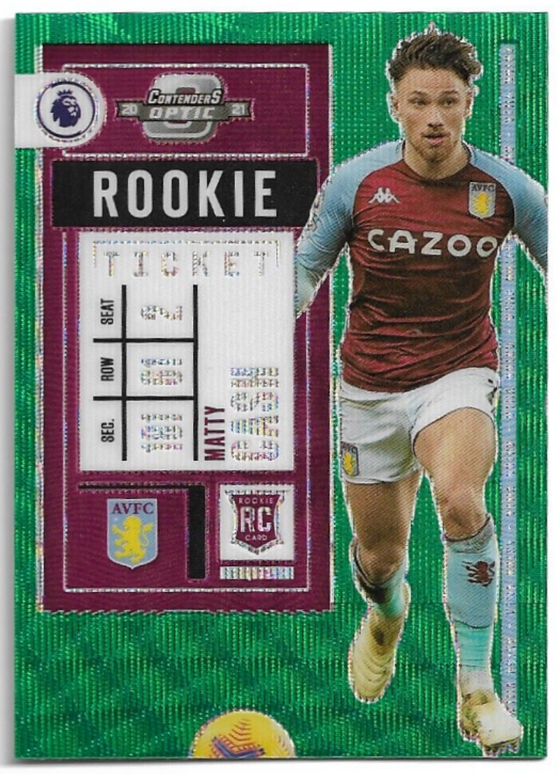 Green Wave Rookie Contenders Optic MATTY CASH 20-21 Panini Chronicles Soccer