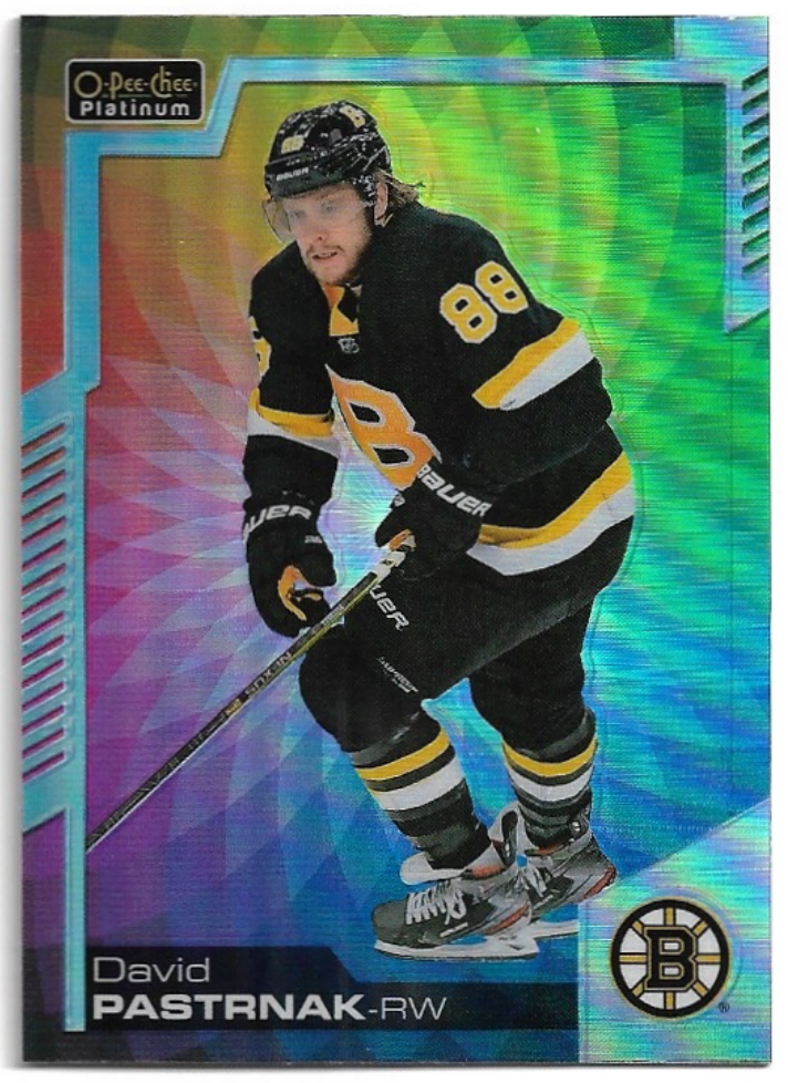 Rainbow Color Wheel DAVID PASTRŇÁK 20-21 UD O-Pee-Chee OPC Platinum