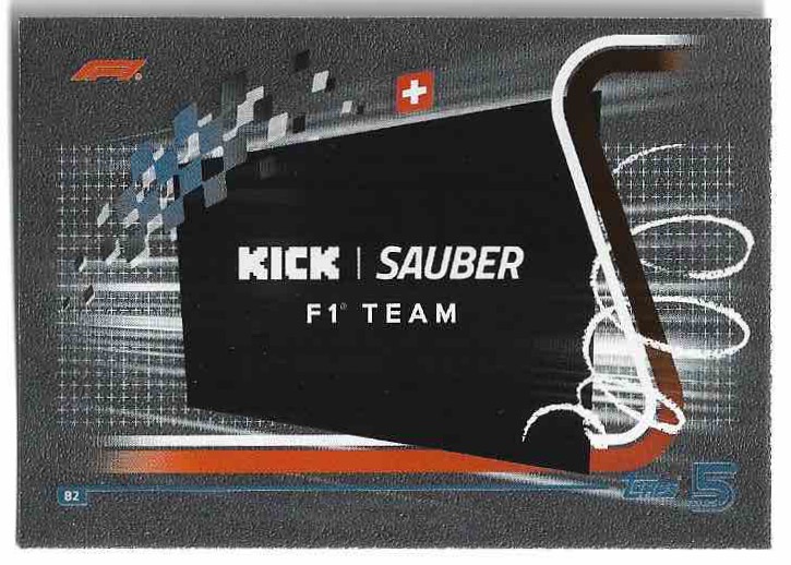 Foil Logo KICK SAUBER 2024 Topps Turbo Attax