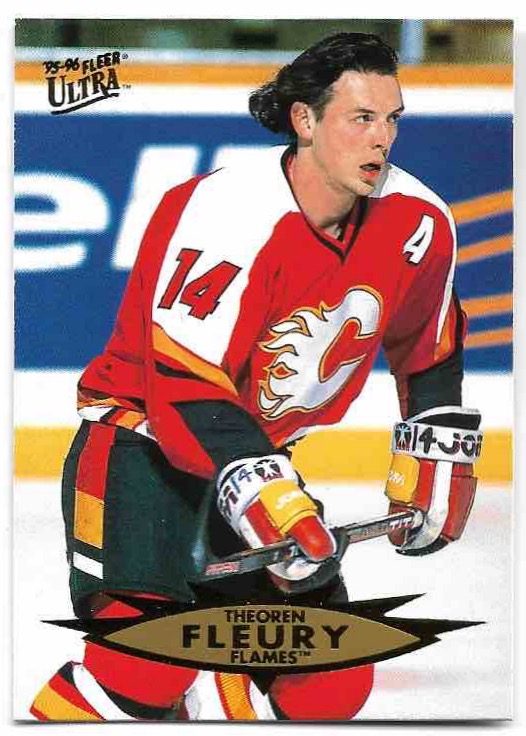 THEOREN FLEURY 95-96 Fleer Ultra