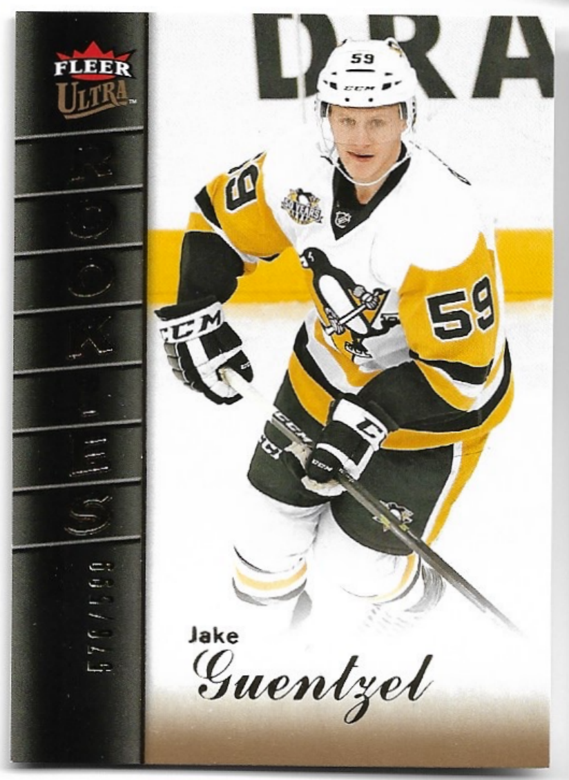 Rookies Ultra Fleer JAKE GUENTZEL 16-17 UD Fleer Showcase /599