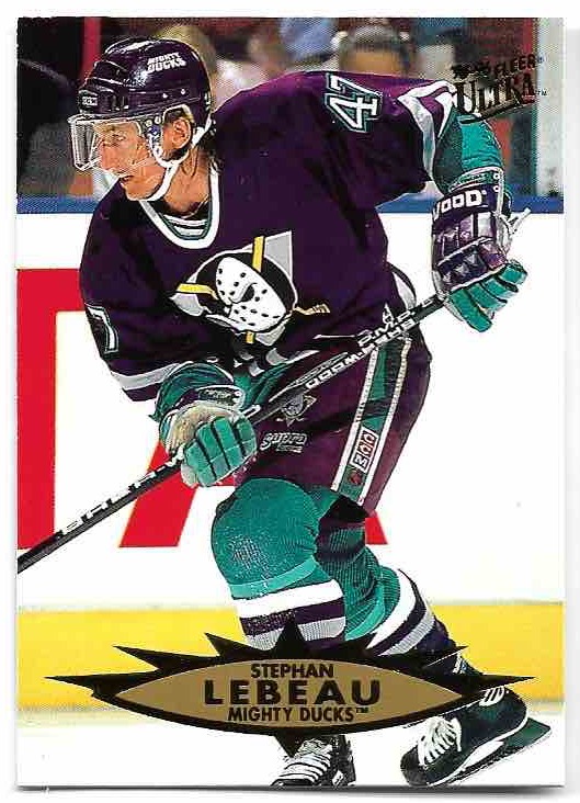 STEPHAN LEBEAU 95-96 Fleer Ultra