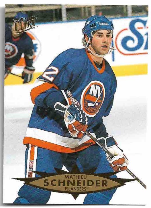 MATHIEU SCHNEIDER 95-96 Fleer Ultra
