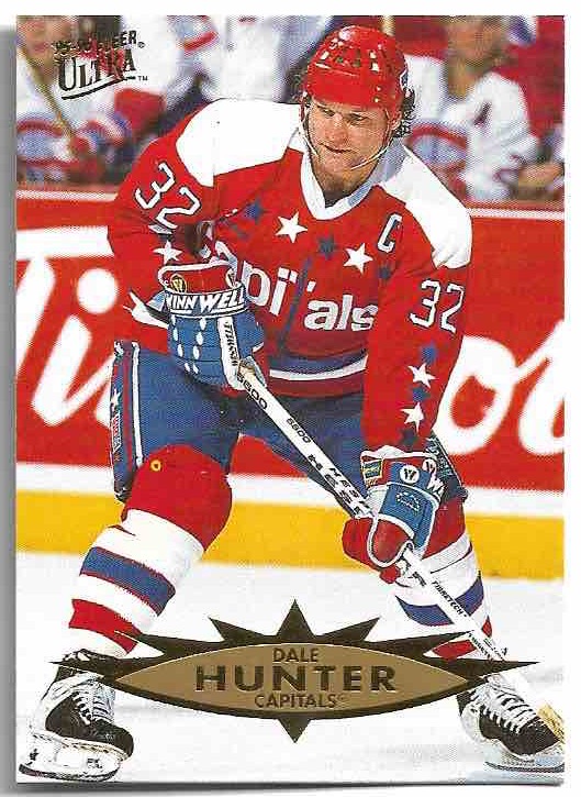 DALE HUNTER 95-96 Fleer Ultra