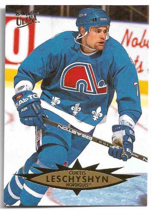 CURTIS LESCHYSHYN 95-96 Fleer Ultra