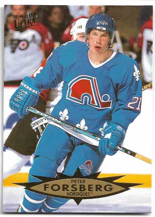 PETER FORSBERG 95-96 Fleer Ultra