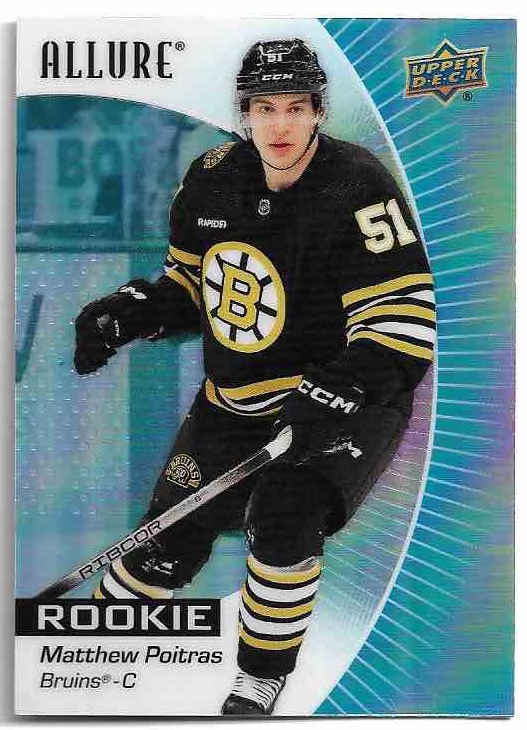 Rookie MATTHEW POITRAS 23-24 UD Allure