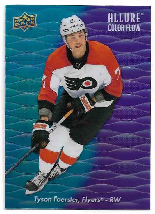 Rookie Blue-Purple Color Flow TYSON FOERSTER 23-24 UD Allure