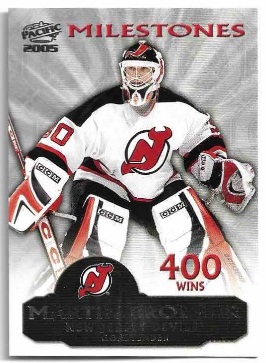 Milestones MARTIN BRODEUR 04-05 Pacific
